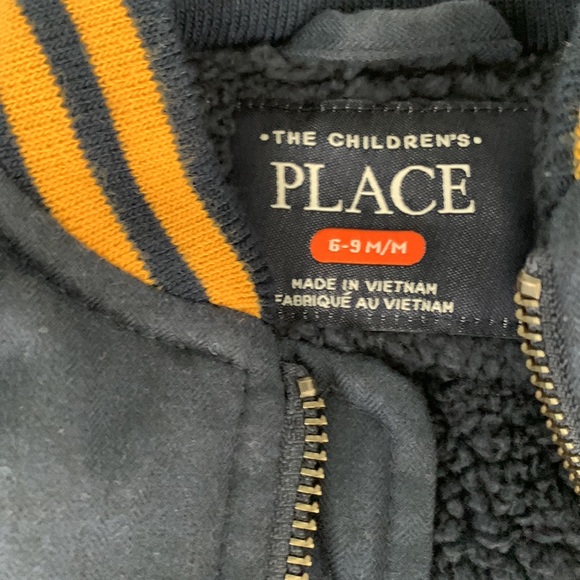 Varsity jacket navy blue - Picture 2 of 2